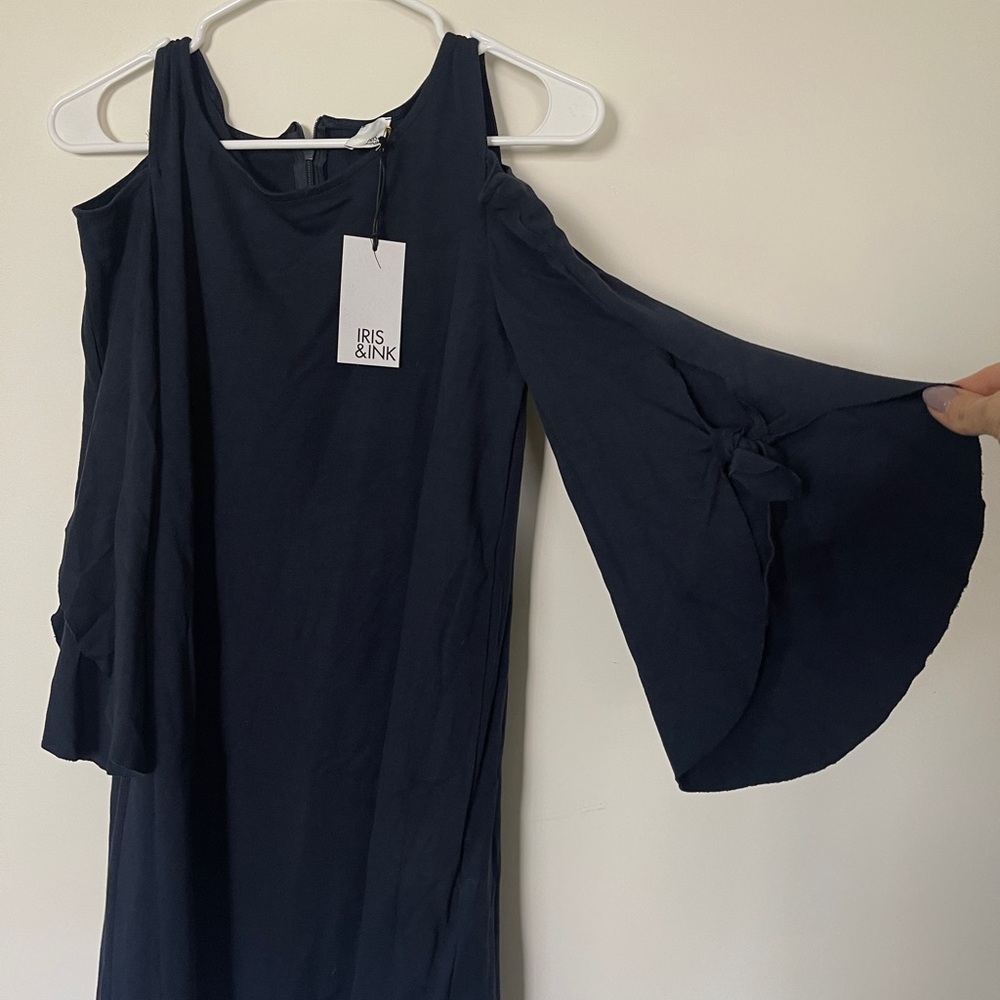Iris & Ink Women's Navy Dress